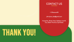 Red Yellow Green Presentation Theme PPT Slide 13