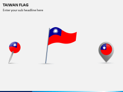 Taiwan Flag PPT Slide 1
