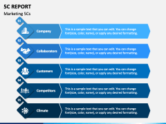 5C Report PowerPoint and Google Slides Template - PPT Slides