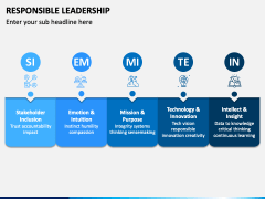 Responsible Leadership PowerPoint and Google Slides Template - PPT Slides