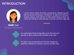 Company Founder - About Me PPT Slide 4