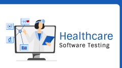 Healthcare Software Testing PPT Slide 1