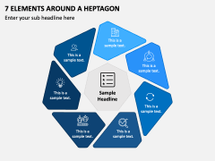 7 Elements around a Heptagon PPT Slide 2