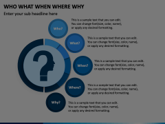 Who What When Where Why Animated Presentation - SketchBubble