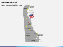 Delaware Map PPT Slide 3