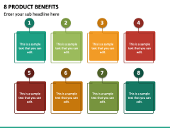 8 Product Benefits PPT Slide 2