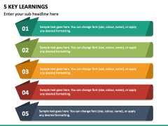 5 Key Learnings PPT Slide 2
