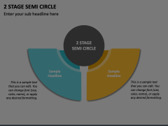 2 Stage Semi Circle Animated Presentation - SketchBubble