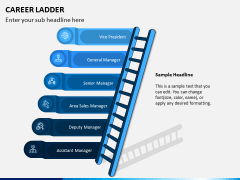 Career Ladder Free PPT Slide 1