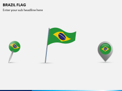 Brazil Flag PPT Slide 1
