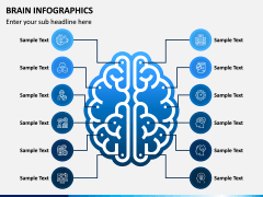 Brain Infographics PPT Slide 6