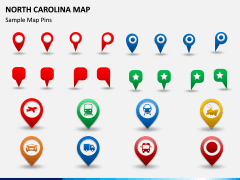 North Carolina Map PPT Slide 8