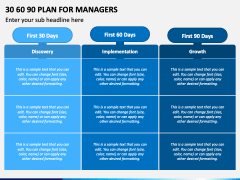 30 60 90 day plan for executives
