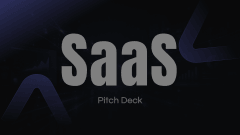 Dark Mode Pitch Deck for SaaS Animated Presentation - SketchBubble