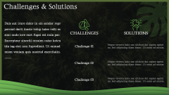 Green Ground Background Theme PPT Slide 7