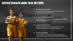 Save Girl Child PPT Slide 4