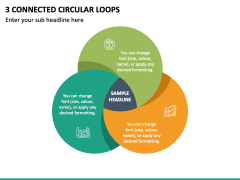 3 Connected Circular Loops PPT Slide 2