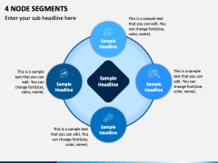 4 Node Segments PowerPoint Presentation Slides - PPT Template