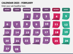 Calendar 2023 PPT Slide 2