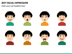 Boy Facial Expression PPT Slide 4