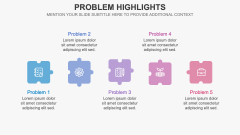 Problem Highlights PPT Slide 4