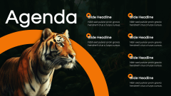 Tiger Presentation PPT Slide 2