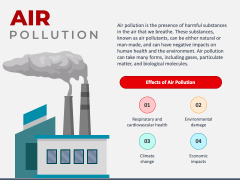 Pollution and its Effects PowerPoint Template and Google Slides Theme