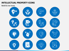 Intellectual Property Icons PPT Slide 2