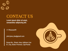 Coffee Theme PPT Slide 14