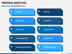 Personal Objectives PowerPoint and Google Slides Template - PPT Slides