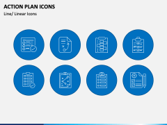 Action Plan Icons PPT Slide 4
