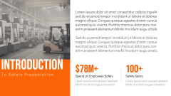 Safety Presentation Theme PPT Slide 3