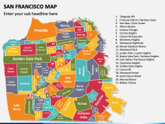 San Francisco Map PPT Slide 3