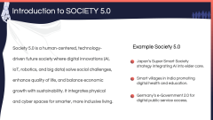 Society 5.0 PPT Slide 2