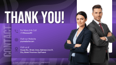 Best Thank You Slide for Business Pitch PPT Slide 1