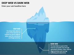 Deep Web Vs Dark Web PowerPoint and Google Slides Template - PPT Slides