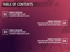 Creative Triangles Background PPT Slide 2