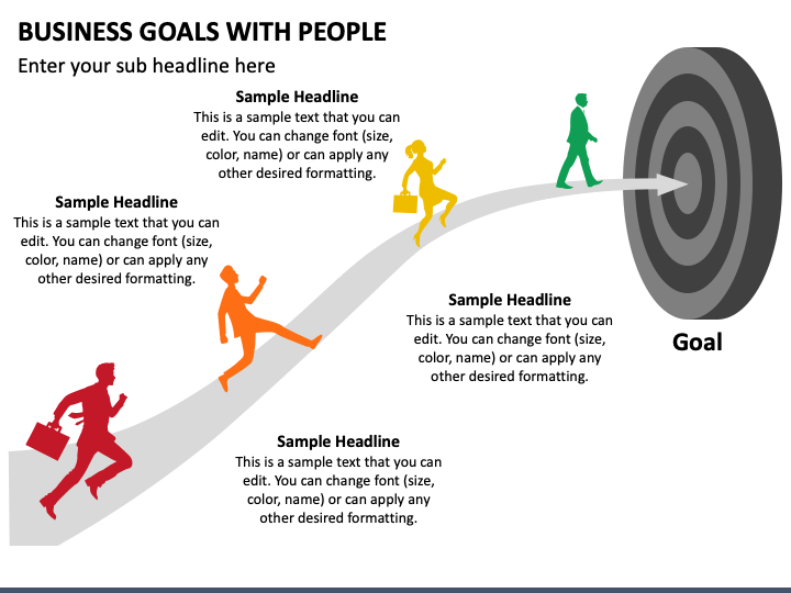 Business Goals with People PPT Slide 1
