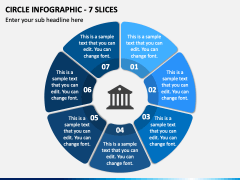 Circle Infographic - 7 Slices PPT Slide 2