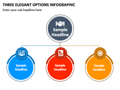 Three Elegant Options Infographic PPT Slide 2