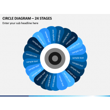 24 Hour Loop PowerPoint Template - PPT Slides