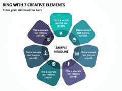 Ring with 7 Creative Elements PPT Slide 1