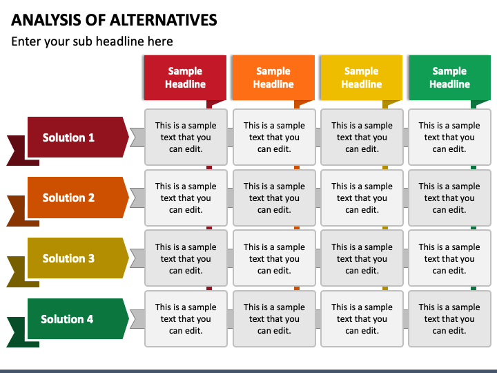 presentation about alternative