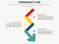 Downward Flow PPT Slide 2