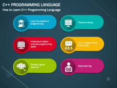 C++ Programming Language PowerPoint Template and Google Slides Theme