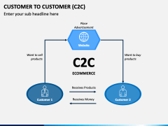 Customer to Customer (C2C) PPT Slide 1
