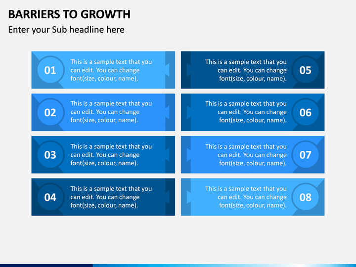 Barriers to Growth PowerPoint and Google Slides Template - PPT Slides