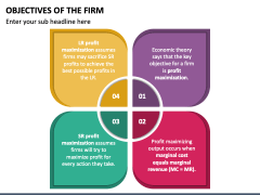 Objectives Of The Firm PowerPoint Template - PPT Slides