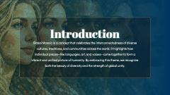 Global Mosaic Theme PPT Slide 2