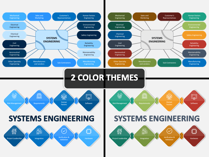 Systems Engineering PPT Cover Slide
